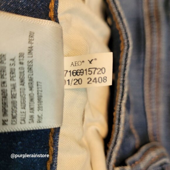 American Eagle Jeans 2 S Jegging Next Level Stretch Super Hi Rise Medium Light - Picture 7 of 13